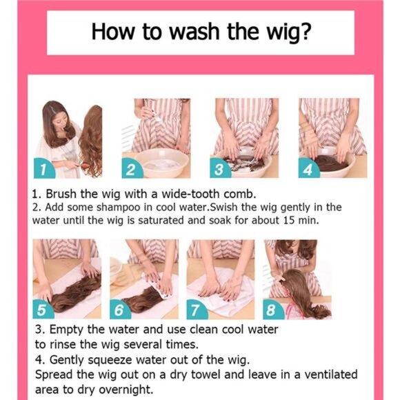 Ombre Color Natural Wavy Bob Wig With Air Bangs Short Bob Wigs Women's Curly - Picture 6 of 8